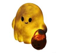 Encantadora estatua de resina con un gesto espeluznantemente lindo del dedo medio, para decoración de Halloween que combina humor y miedo, hecha para soportar el uso en interiores y exteriores