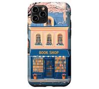 Encantadora Librería Chinoiserie Acuarela Girly Book Lover Carcasa para iPhone 11 Pro