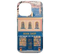 Encantadora Librería Chinoiserie Acuarela Girly Book Lover Carcasa para iPhone 14 Pro MAX