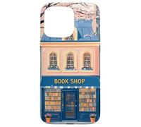 Encantadora Librería Chinoiserie Acuarela Girly Book Lover Carcasa para iPhone 15 Pro MAX