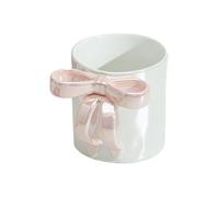 Encantadora taza de cinta - Tazas de café estéticas con asa de, multiusos y elegante, accesorios de cocina para espacios de vida modernos