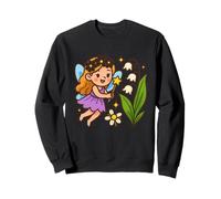 Encantamiento de Hadas caprichoso Flor Linda Sudadera