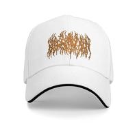 Encantamientos de Sangre Gorra de béisbol de Sol Hombre de Verano Hombre Logo de Mujeres Gorras de Hip Hop con Estampado metálico Gorras de béisbol de Pesca Retro Ajustadas a Prueba de Sol