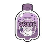Encanto botella de dibujos animados con broche de detalle de fruta, ideal para añadir elegancia a cualquier atuendo. Bonita insignia de bebida, Einheitsgröße, como se describe