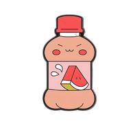Encanto botella de dibujos animados con broche de detalle de fruta, ideal para añadir elegancia a cualquier atuendo. Bonita insignia de bebida, Einheitsgröße, como se describe