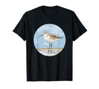 Encanto costero con el pájaro de arenero para vigilante Camiseta