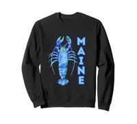 Encanto costero del océano con langosta azul de Maine Sudadera