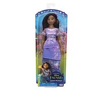 Jakks Pacific Muñeca Isabela Encanto Disney Grande con vestido, zapatos y accesorios para el pelo 3+