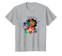 Encanto Mirabel Born To Be Me Camiseta, Niños, Gris Jaspeado, 2 años