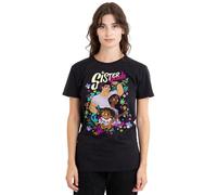 Encanto Mirabel, Isabela and Luisa Have Sister Goals Ladies T Shirt, Black Camiseta, Negro, S para Mujer