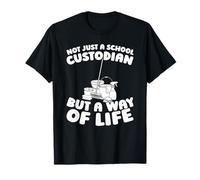 Encargado - Auxiliar Bedel Conserje Escolar Camiseta