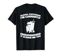Encargado Bedel - Auxiliar Conserje Escolar Camiseta
