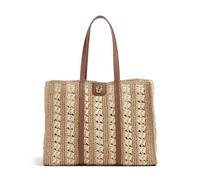 Encarnando sin esfuerzo la tendencia chic y ecológica, este bolso tote BOSS Beyond, hecho de suave material de bast, ofrece una mezcla única de textura natural y calidad premium. Su espacioso comparti