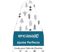 Encasa XO Reemplazo De para Tablas De Planchar Cubre con Un Acolchado De Fieltro De 3 mm, Ajuste De Cuerdas (Se Ajusta A Las Tablas Estándar De X-Large 135x45 cm) Impreso - Flecha Negra