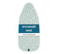 Encasa XO Reemplazo De para Tablas De Planchar Cubre con Un Acolchado De Fieltro De 3 mm, Ajuste De Cuerdas (Se Ajusta A Las Tablas Estándar De Mini 72x30 cm) Impreso - Folleto Verde