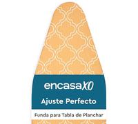 Encasa XO Reemplazo De para Tablas De Planchar Cubre con Un Acolchado De Fieltro De 3 mm, Ajuste De Cuerdas (Se Ajusta A Las Tablas Estándar De Medium 112x34 cm) Impreso - Fichas de durazno