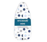 Encasa XO Reemplazo De para Tablas De Planchar Cubre con Un Acolchado De Fieltro De 3 mm, Ajuste De Cuerdas (Se Ajusta A Las Tablas Estándar De Mini 72x30 cm) Impreso - Luna Azul