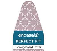 Encasa XO Reemplazo De para Tablas De Planchar Cubre con Un Acolchado De Fieltro De 3 mm, Ajuste De Cuerdas (Se Ajusta A Las Tablas Estándar De Wide 125x46 cm) Impreso - Azulejos Malva