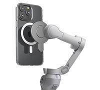 ENCASED Adaptador magnético para estabilizador de cardán DJI Osmo Mobile Smartphone - Compatible con MagSafe (DJI OM 8 7P 7 SE 6 5 4)
