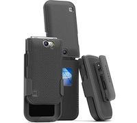 Encased DuraClip diseñada para Nokia 2720 V Funda con clip para cinturón, funda delgada con funda (2720 Flip/Verizon TA-1295)