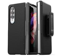 Encased DuraClip - Funda con Clip para cinturón para Galaxy Z Fold 4, Funda Delgada Delantera + Trasera con Funda (Samsung Z-Fold 4 2022)