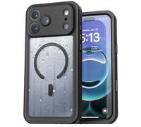 ENCASED Funda impermeable compatible con iPhone 6.3 pulgadas Pro (2025), transparente