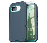 ENCASED Funda magnética para Google Pixel 10a con protector de pantalla, serie Ranger, a prueba de golpes, cobertura completa (compatible con PixelSnap), color azul