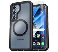 ENCASED Funda para Samsung Galaxy S25 Resistente (Compatible con MagSafe Qi2) Cover Magnética