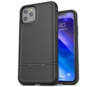 ENCASED Funda Resistente para iPhone 11 Pro MAX (2019 Rebel Armor) Protección Robusta de Grado Militar, Carcasa Completa (Negra)