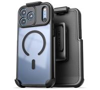 ENCASED Magnetic Slimline para iPhone 17 Pro con Holster - Funda magnética Delgada Compatible con MagSafe