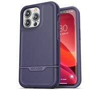 ENCASED Rebel Series - Funda diseñada para iPhone 13 Pro Max a prueba de golpes (morado)