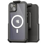 Encased Titan-X - Funda impermeable diseñada para iPhone 14 compatible con MagSafe y funda de clip para cinturón (protección extrema MIL-Spec)