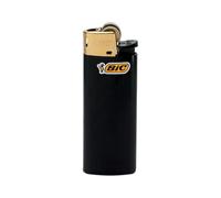 Encendedor BIC Mini J25 con Rueda de fricción Oro Pack de 50