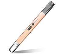 Encendedor de Arco eléctrico Recargable USB, Encendedor de Arco electrónico, Encendedor de Vela sin Llama, para Cocina, Fuegos Artificiales, Camping Barbacoa, Moderno