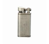 Encendedor de butano portátil de Metal, Brazo Elevador, Llama inclinable, Encendido por polea Lateral, Combustible Recargable, Apto for Acampar con Velas (butano no Incluido).(N)