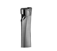 Encendedor de butano resistente al viento, llama ajustable portátil, linterna de gas recargable para velas, fogatas, puros, barbacoa y moxibustión, diseño compacto