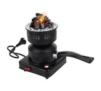 Encendedor de carbón eléctrico, 500 W, parrilla de carbón eléctrica, quemador de horno eléctrico pequeño, quemador de horno eléctrico de carbón para uso al aire libre y accesorios para barbacoa de