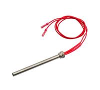 Encendedor de encendido de 220 V 300 W, varilla caliente, elemento calentador de estufa de pellets de madera, bujía de arranque para dispositivo de calefacción, 150 mm (longitud), rosca M16 y paso de