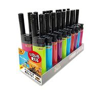 Encendedor de gas Bic EZ Reach con barril largo, varios colores (1 unidad) encendedor de fuego