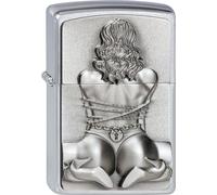 Encendedor de gasolina Zippo Bondage Girl - Mujer sexy - Juego de grilletes -...