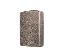 Encendedor de llama suave de queroseno, diseño retro de rueda de molienda, combustible recargable, resistente al viento, para velas, cigarrillos, hogueras, para padres y maridos