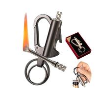 Encendedor de llavero 3 en 1, abrebotellas, cerillas permanentes de metal, llavero de negocios for automóvil, adecuado for emergencias de supervivencia en campamentos al aire libre (excepto queroseno)