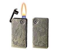 Encendedor de queroseno, llama suave activada por voz, múltiples métodos de encendido, ideal para encender velas, coleccionables, para hombres, duradero y fiable