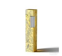 Encendedor de queroseno retro con llama suave, encendido lateral, butano recargable, cuerpo de metal portátil y viene en una caja de regalo de lujo.(B)