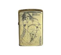 Encendedor de Queroseno Sexy Beauty 2025", Llama Suave y Reutilizable, con Rueda de molienda, Resistente al Viento, de Cobre Puro, for papá, Esposo o Hombre Fumador (sin Combustible