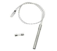 Encendedor de varilla caliente de repuesto para Oklahoma Joe's Rider 600 900 DLX, punta de metal de 3.8 pulgadas, cable de 24 pulgadas con fusible fácil de instalar