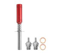Encendedor de Vela de Precalentamiento, Motor de Arranque RC con Vela de Precalentamiento N3 para Motor de Metanol Barco de Coche de Aceite RC(Rojo)
