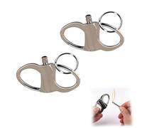 Encendedor infinito, llavero encendedor, fósforos impermeables, el encendedor para siempre, juego de encendedores de emergencia, llavero para exteriores, llavero de metal, palo impermeable ilimitado