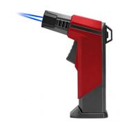 Encendedor Jet de llama azul resistente al viento - Diseño de bloqueo de seguridad - Reutilizable