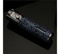 Encendedor Jet Flame, resistente al viento, recargable, con llama ajustable, ventana de aire transparente, perfecto para cocina, camping y regalos